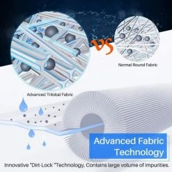 MOWZE Remplacement Du Filtre De Spa Pour PWK30, Tubs C-6430 31489 Cartouche De Rechange Ressorts Thermiques Filtre Spa Filtre De Spa De… 1 -Pompe et filtre de piscine Soldes 63870073 4