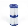 TINOR Bestway 58093 Lot De 2 Cartouches Type I，Bestway 58093 Cartouches Type I, Cartouche Filtre Piscine Type I Pour Bestway Pompe De Piscine, Filtre Piscine Type I Pour Le Nettoyage Des Tuyaux -Pompe et filtre de piscine Soldes 64031839 1
