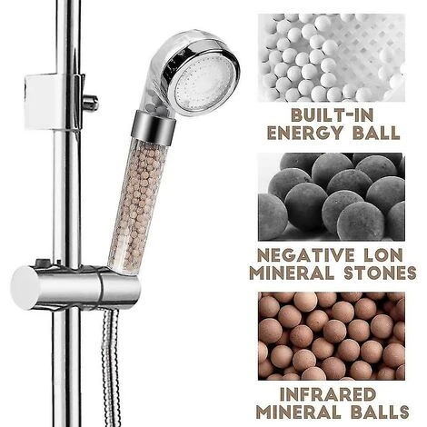 LTS FAFA Pommeau De Douche À Économie D'eau De Douche À Main Led Pommeau De Douche À 3 Couleurs Changeantes Avec Filtre - Grand 5 LTS FAFA Pommeau De Douche À Économie D'eau De Douche À Main Led Pommeau De Douche À 3 Couleurs Changeantes Avec Filtre - Grand – Image 3