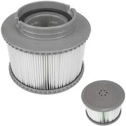 LYCXAMES Lot De 2 Cartouches Filtrantes Pour Piscine, Accessoires De Filtre De Nettoyage De Piscine Gonflable De Rechange Pour Spa, Cartouche De Filtre Antimicrobienne Pour Spa Facile à Installer 9 LYCXAMES Lot De 2 Cartouches Filtrantes Pour Piscine, Accessoires De Filtre De Nettoyage De Piscine Gonflable De Rechange Pour Spa, Cartouche De Filtre Antimicrobienne Pour Spa Facile à Installer -Pompe et filtre de piscine Soldes 64083437 3