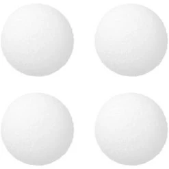 TANCYCO 4 Pièces Boules Filtrantes En éponge Blanche Boule De Filtre De Nettoyage De Piscine Réutilisable écologique