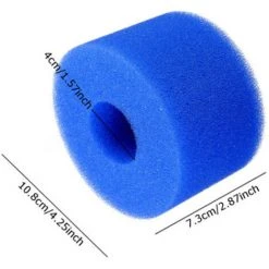 BF Eponge Filtrante Bleue Eponge Cylindrique Eponge Filtrante En Forme De Tube -Pompe et filtre de piscine Soldes 64357154 2