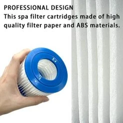 AOUGO Cartouche De Filtre De Bain à Remous Type VI De Remplacement Pour Filtres De Spa - 90352E 58323E 58323 Filtre De Pompe De Piscine (lot De 6) 9 AOUGO Cartouche De Filtre De Bain à Remous Type VI De Remplacement Pour Filtres De Spa - 90352E 58323E 58323 Filtre De Pompe De Piscine (lot De 6) -Pompe et filtre de piscine Soldes 64616149 3