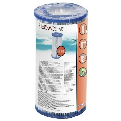 Bestway - Flowclear - Cartouche Filtrante Type III 5 Bestway - Flowclear - Cartouche Filtrante Type III – Image 3