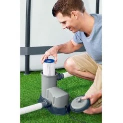 Bestway - Pompe à Filtre 58389 - 5.678 Litres Par Heure -Pompe et filtre de piscine Soldes 65182803 4