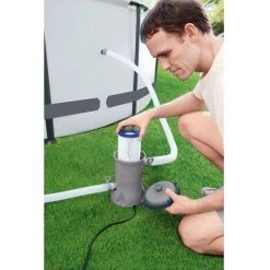 Bestway - Pompe à Filtre 58383 - 2.006 Litres Par Heure 11 Bestway - Pompe à Filtre 58383 - 2.006 Litres Par Heure -Pompe et filtre de piscine Soldes 65182819 5