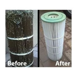 OSQI Nettoyant à Cartouche De Qualité Supérieure Pour Piscine Et Spa Qui élimine Les Débris Et La Saleté Des Filtres De Piscine En Quelques Secondes Nettoyant à Cartouche De Piscine Durable Et Robuste Qui Fournit De L'eau Propre Aujourd'hui ! (1) -Pompe et filtre de piscine Soldes 65506748 4