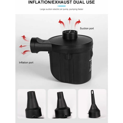 MERéTéET Pompe Piscine Intex 240V, Petite Pompe à Air Domestique,Pompe Electrique De Camping Filtre à Sable , Pompe Piscine Avec 3 Buses 5 MERéTéET Pompe Piscine Intex 240V, Petite Pompe à Air Domestique,Pompe Electrique De Camping Filtre à Sable , Pompe Piscine Avec 3 Buses – Image 3