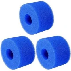 AOUGO S1 Cartouche Filtrante éponge Pour Intex Type S1, Filtre Pour Filtres De Spa Intex, Pour Intex 29011E Pure Spa Cartouche Filtrante Réutilisable En Mousse Lavable Pour Bain à Remous Type S1 (Type S1-2pcs) -Pompe et filtre de piscine Soldes 65870157 3
