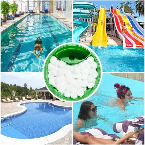 MEZHENG Boule De Filtre De Système De Filtre à Sable, Boule De Filtre De Piscine 7 MEZHENG Boule De Filtre De Système De Filtre à Sable, Boule De Filtre De Piscine – Image 5