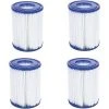 PESCE Filtre De Piscine Type 2, Convient Pour Bestway 58094 - Cartouche De Filtre De Piscine, Facile à Mettre En Place (4 Pièces) 2 PESCE Filtre De Piscine Type 2, Convient Pour Bestway 58094 - Cartouche De Filtre De Piscine, Facile à Mettre En Place (4 Pièces) -Pompe et filtre de piscine Soldes 66359551 1