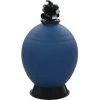 LES TENDANCES Filtre à Sable Pour Piscine Avec Vanne 6 Positions Bleu 660 Mm -Pompe et filtre de piscine Soldes 66903190 1