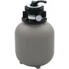 LES TENDANCES Filtre à Sable Pour Piscine Avec Vanne 4 Positions Gris 350 Mm -Pompe et filtre de piscine Soldes 66903208 1