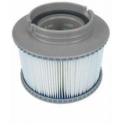 FLETéçA Lot De 2 Cartouches Filtrantes Pour Piscine, Accessoires De Filtre De Nettoyage De Piscine Gonflable De Rechange Pour Spa, Cartouche De Filtre Antimicrobienne Pour Spa Facile à Installer -Pompe et filtre de piscine Soldes 66969566 5