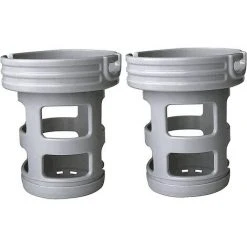 KARTOKNER 2 Bases Cartouches Filtrantes Pour Piscines Gonflables MSPA - Adaptateur De Base Vissable Pour Cartouche Filtrante MSPA - Kit De Mise à Niveau - Filtre Pour Sous-marins Et Spa Chauds