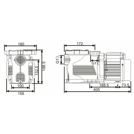 SILENP Copy Of Bomba Piscina Aspire 50 | Puissance: 0,75 CV /220V 6 SILENP Copy Of Bomba Piscina Aspire 50 | Puissance: 0,75 CV /220V – Image 4