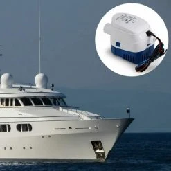 LLOVE Pompes De Cale, Pompe De Cale Automatique 12V 1100GPH Pompe à Eau Liquide Silencieuse Automatique Pour Pompe De Cale Marine Pompe à Eau Pour Bateaux, étangs, Piscines -Pompe et filtre de piscine Soldes 67414828 4