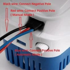 ENLENK Pompes De Cale, Pompe De Cale Automatique 12V 1100GPH Pompe à Eau Liquide Silencieuse Automatique Pour Pompe De Cale Marine Pompe à Eau Pour Bateaux, étangs, Piscines -Pompe et filtre de piscine Soldes 67474530 3