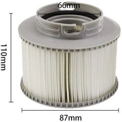 ENLENK Lot De 2/4 Cartouches De Filtre De Rechange Pour Filtre Gonflable MSPA, 2 Pcs -Pompe et filtre de piscine Soldes 67680343 2