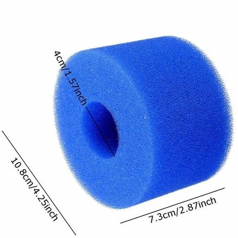 ENLENK Cartouche De Filtre De Piscine Cartouche De Filtre De Piscine, Filtre De Piscine, Filtre De Piscine, éponge Réutilisable/lavable: 108 * 40 * 73MM Filter Fish Tank 4 ENLENK Cartouche De Filtre De Piscine Cartouche De Filtre De Piscine, Filtre De Piscine, Filtre De Piscine, éponge Réutilisable/lavable: 108 * 40 * 73MM Filter Fish Tank – Image 2