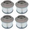 QERSTA Lot De 4 Filtres De Rechange Pour Mspa Fd2089, Cartouche De Filtre Pour Piscine Et Spa -Pompe et filtre de piscine Soldes 67872598 1
