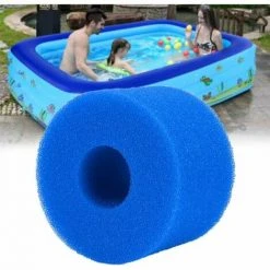 YOOUYIDA 6 Pièces Éponge Filtrante Type S1, Cartouche De Filtre En Mousse, Mousse Pour Filtre Piscine, Réutilisables Et Lavables, Filtre En Mousse Pour Spa, Piscine, Jacuzzi -Pompe et filtre de piscine Soldes 67896658 5