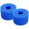 REGALOS Lot De 2 Cartouches De Mousse De Filtre De Piscine Compatibles Avec Intex S1 Type Cartouche De Filtre Lavable Réutilisable En Mousse éponge Cartouche De Filtre En Mousse Cartouche De Filtre De Piscine Cartouche En Mousse éponge, Bleu -Pompe et filtre de piscine Soldes 67907348 1