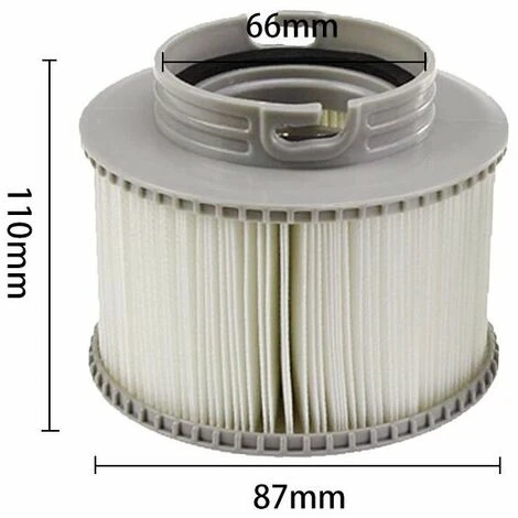 YIDOMDE 2PCS Filtre Cartouche MSPA FD2089 Spa Spas Partie Tamis De Remplacement Gonflable Piscine Outil Universel Rond 4 YIDOMDE 2PCS Filtre Cartouche MSPA FD2089 Spa Spas Partie Tamis De Remplacement Gonflable Piscine Outil Universel Rond – Image 2
