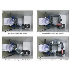 FILTRINOV Mur Filtrant Avec électrolyseur + Régulateur Ph -Pompe et filtre de piscine Soldes 7056398 3