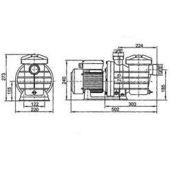MAREVA_ACCESS Pompe Centrifuge Auto-amorçante MAREVA Eco-Premium Avec Préfiltre - 0.25 CV - 608000 11 MAREVA_ACCESS Pompe Centrifuge Auto-amorçante MAREVA Eco-Premium Avec Préfiltre - 0.25 CV - 608000 -Pompe et filtre de piscine Soldes 7227700 5