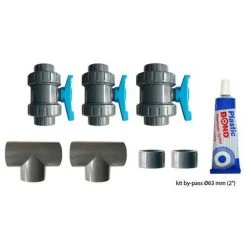 PISCINE CENTER O'CLAIR By-pass 2'' -Pompe et filtre de piscine Soldes 7447627 2