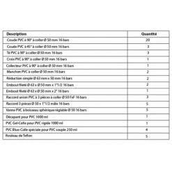ASTRALPOOL Kit Pvc Ø 50 Mm Pour Piscine -Pompe et filtre de piscine Soldes 7447629 5
