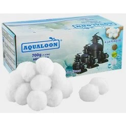 O'CLAIR Boules Filtrantes Pour Filtre à Sable Piscine 14 M³/h Aqualoon 6 Cartons De 700g