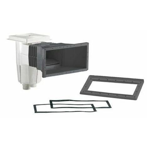 ASTRALPOOL Skimmer Gris Anthracite Pour Piscine Béton Et Liner 4 ASTRALPOOL Skimmer Gris Anthracite Pour Piscine Béton Et Liner – Image 2