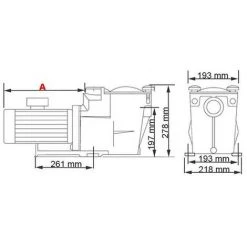 Super Pump Hayward 2 Cv Mono 19,5 M³/h 2'' Pompe De Filtration Piscine -Pompe et filtre de piscine Soldes 7723647 5